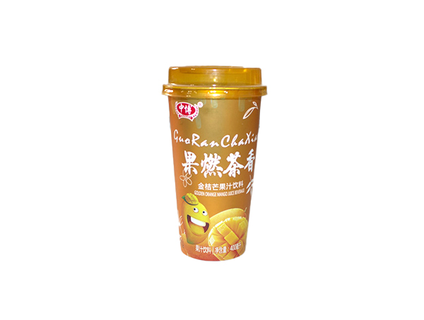 金桔芒果汁飲料